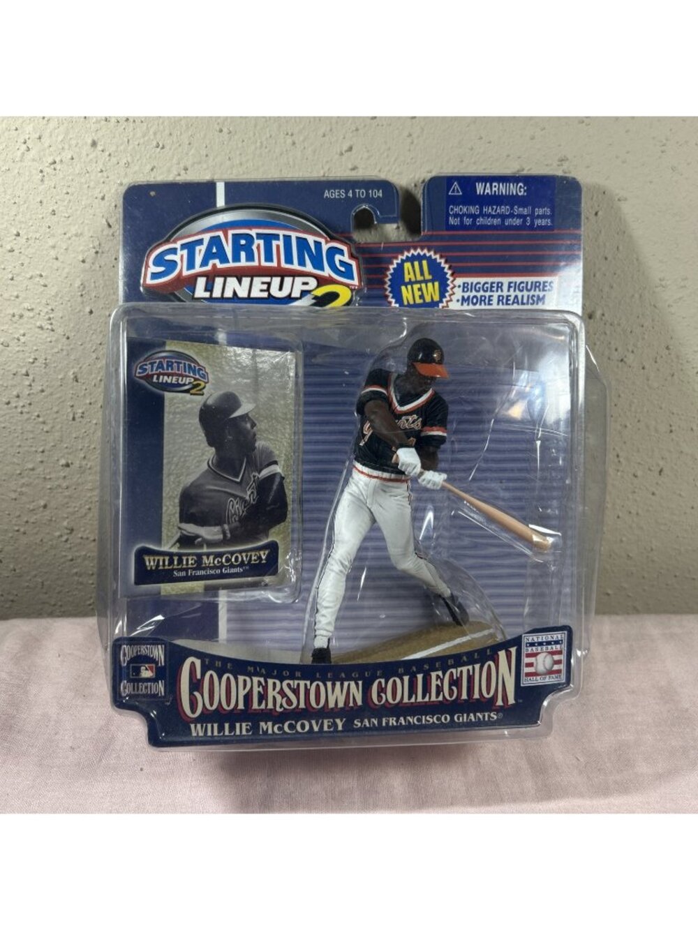 Willie McCovey Cooperstown 2001 Figure Baseball S.F Giants Starting Lineup 2